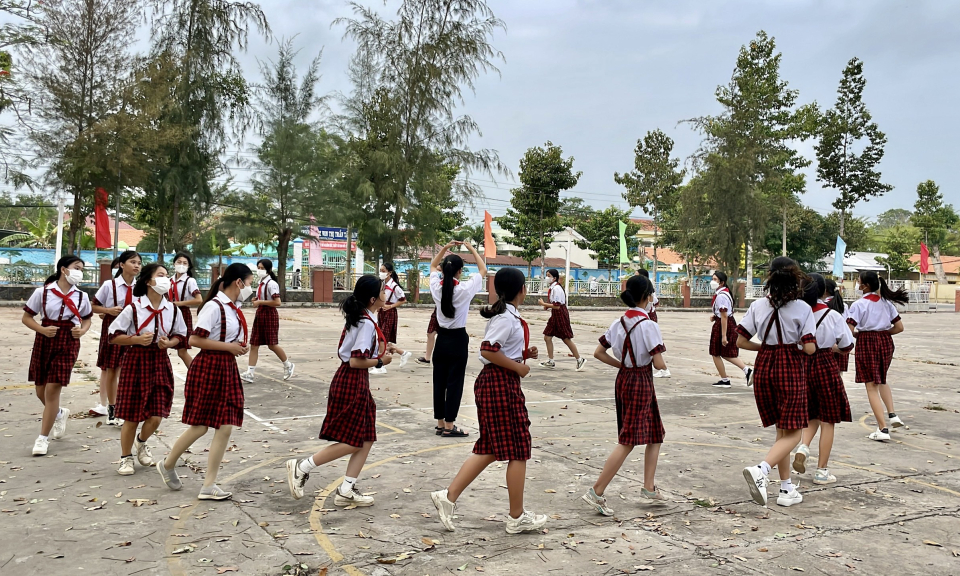 Hội thi Chỉ huy Đội giỏi, Phụ trách Sao giỏi, Sao Nhi đồng chăm ngoan huyện Tân Hưng 
