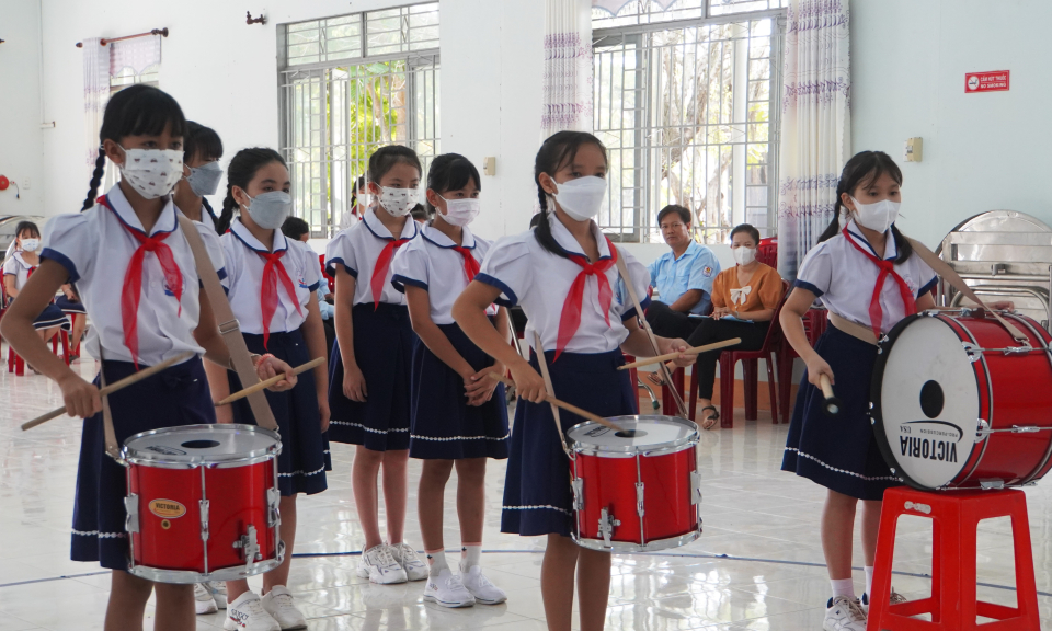 Mộc Hóa tổ chức hội thi phụ trách sao giỏi - sao nhi đồng chăm ngoan năm 2023
