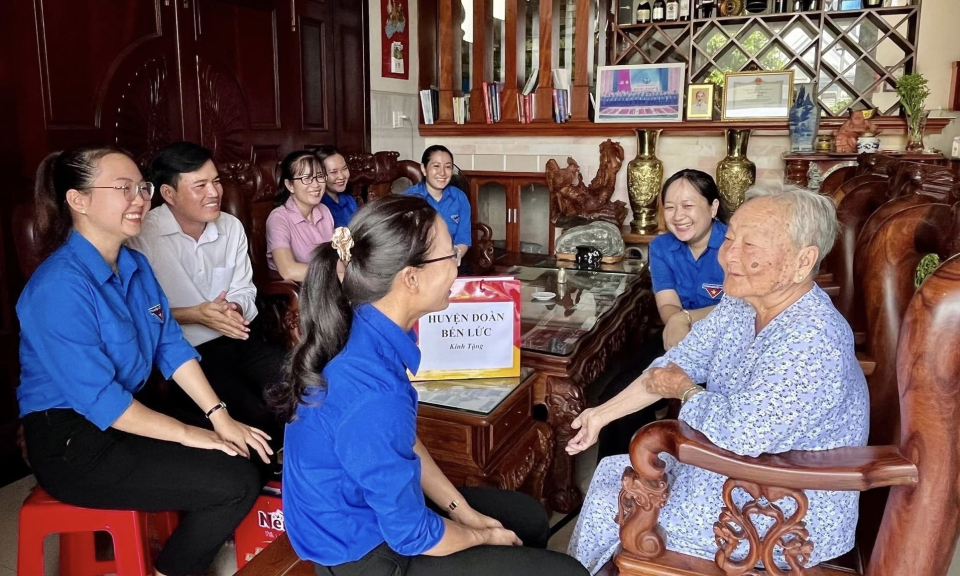 Bến Lức lan tỏa mô hình “Người con hiếu thảo”