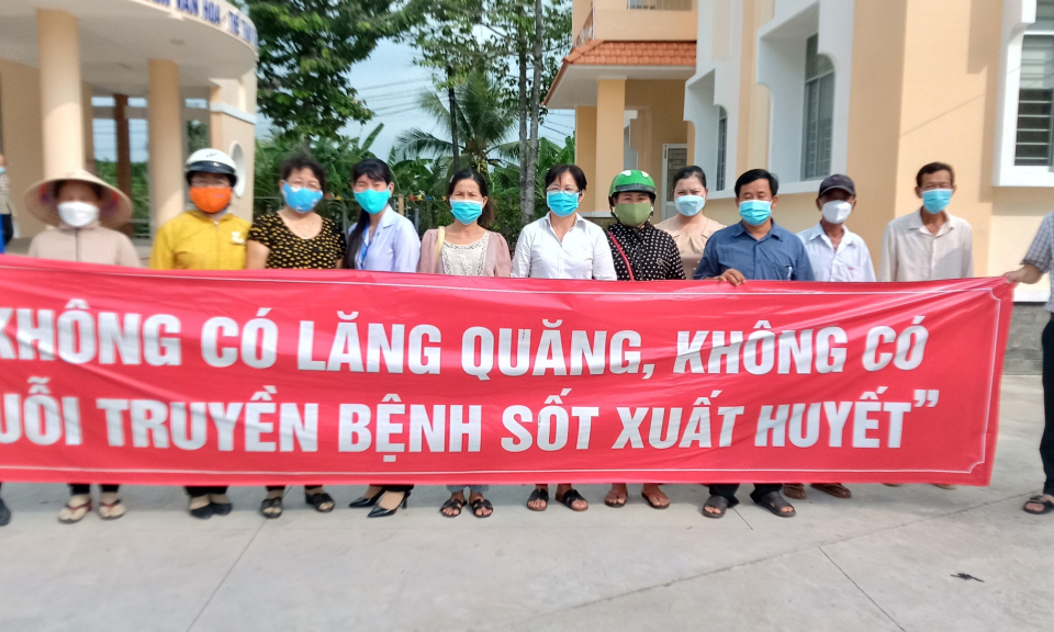 TP Tân An: Phường Tân Khánh ra quân thực hiện chiến dịch phòng chống sốt xuất huyết