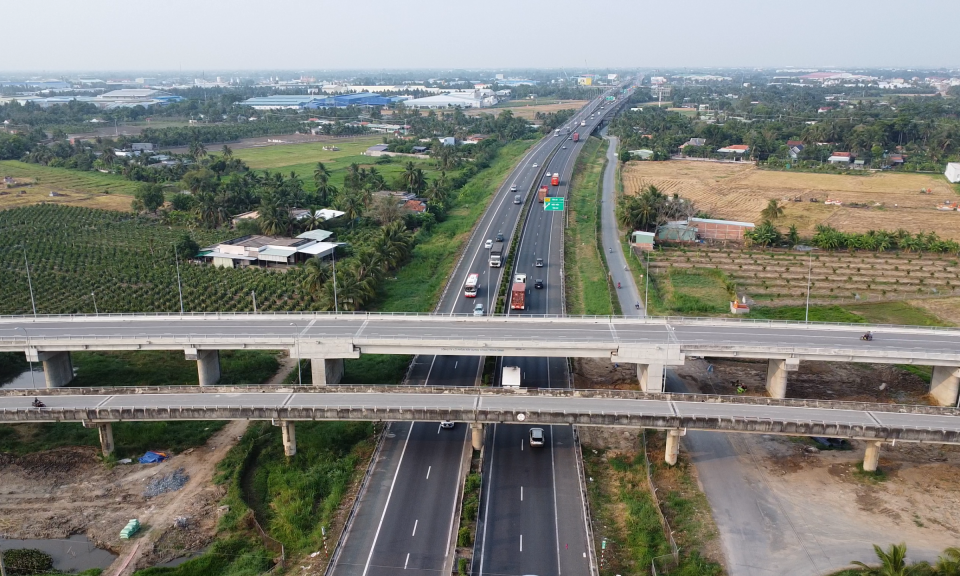 Dự kiến tháng 6/2023 hoàn thành giải phóng mặt bằng đường Vành đai thành phố Tân An