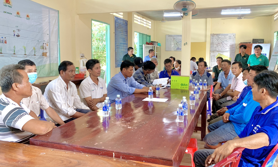 Tập đoàn Lộc Trời tổ chức Ngày hội liên kết sản xuất tại huyện Tân Hưng