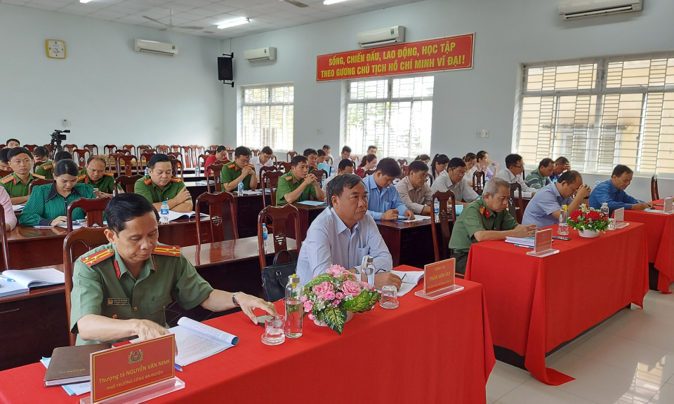Thạnh Hóa tổng kết 10 năm thực hiện Chương trình phối hợp phong trào Toàn dân bảo vệ an ninh Tổ quốc