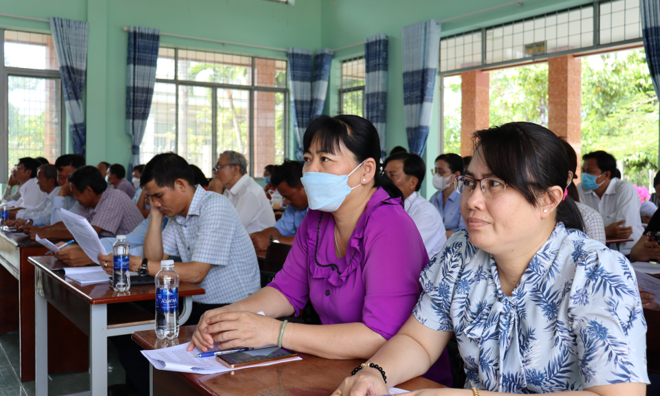 Cần Giuộc triển khai dự án Hỗ trợ việc làm bền vững