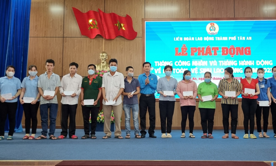 Thành phố Tân An phát động “Tháng Công nhân” năm 2023