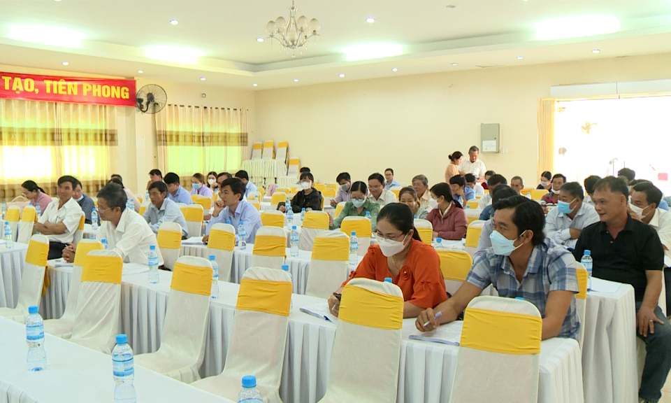 Lễ khai giảng lớp tập huấn dành cho Ban kiểm soát, kế toán hợp tác xã năm 2023
