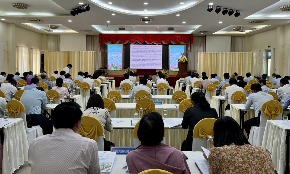 Hội nghị tập huấn, bồi dưỡng nâng cao kỹ năng hoạt động cho đại biểu HĐND cấp tỉnh năm 2023