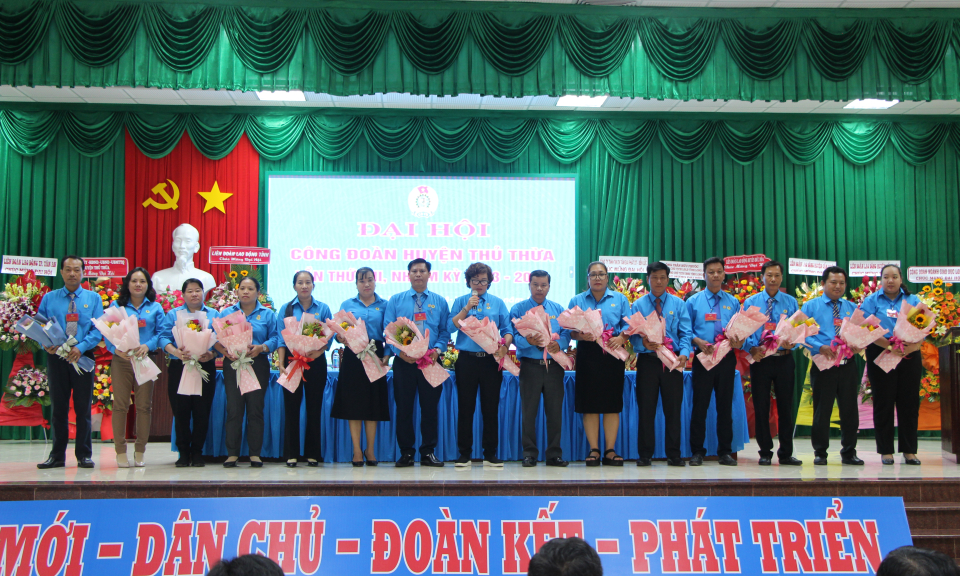 Thủ Thừa: Đại hội Liên đoàn Lao động huyện lần thứ VIII, nhiệm kỳ 2023-2028