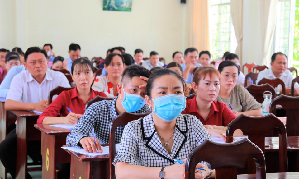 Tập huấn nâng cao nghiệp vụ công tác tư pháp năm 2023 tại Cần Đước