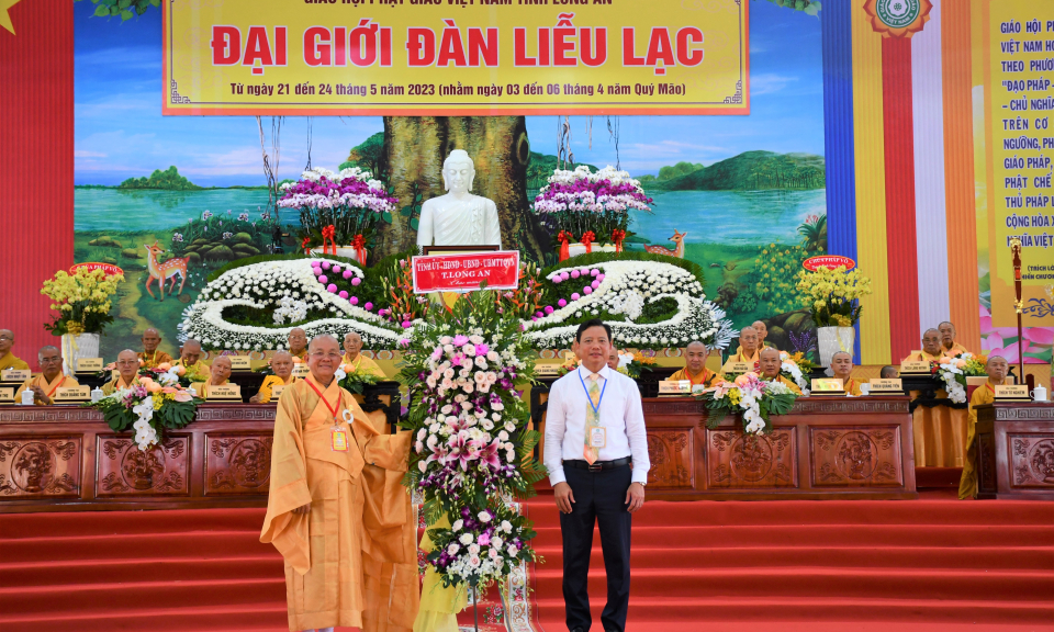 Giáo hội Phật giáo tỉnh Long An khai mạc Đại giới đàn Liễu Lạc