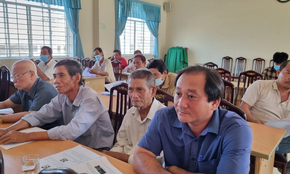 Thành phố Tân An tập huấn kỹ thuật canh tác bưởi da xanh theo hướng hữu cơ 