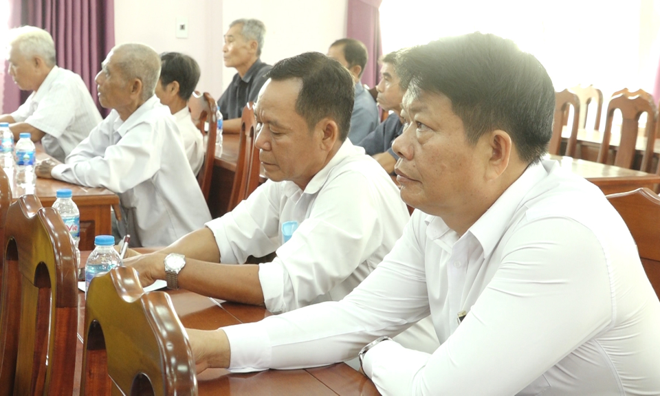 Đức Hòa tập huấn nghiệp vụ tín dụng chính sách xã hội