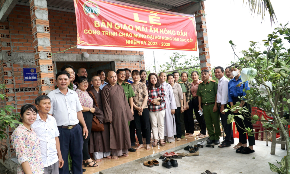 Bến Lức: “Mái ấm nông dân” giúp nông dân ổn định cuộc sống