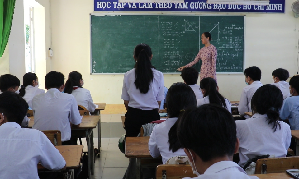 Tân Trụ sẵn sàng cho Kỳ thi tuyển sinh lớp 10