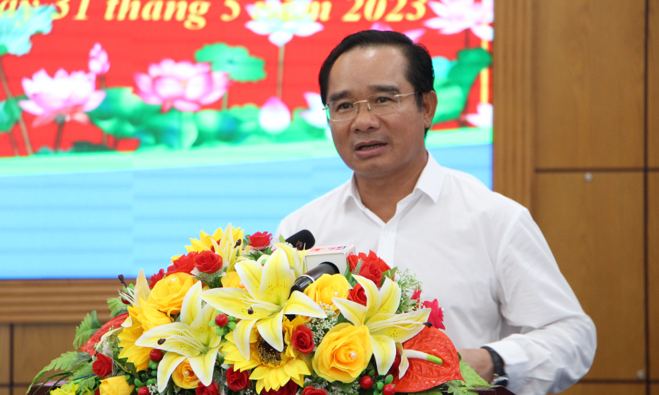 Long An: Hội nghị chuyên đề năm 2023 các Ban Nội chính Tỉnh ủy, Thành ủy Cụm thi đua số 4