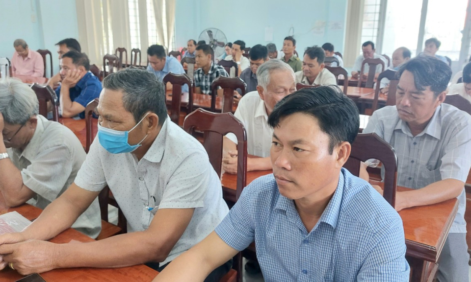 Tân Hưng tập huấn công tác đời sống văn hóa và gia đình năm 2023