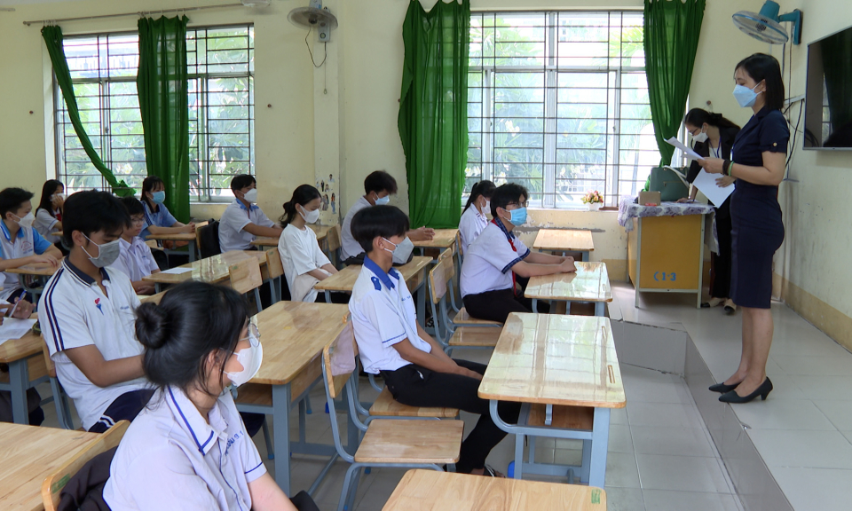 Buổi sinh hoạt Quy chế thi tuyển sinh 10 THPT năm học 2023-2024
