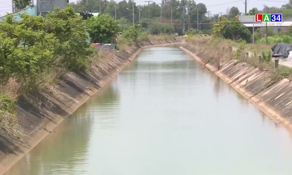 Long An có hơn 8.800 km kênh mương phục vụ sản xuất nông nghiệp