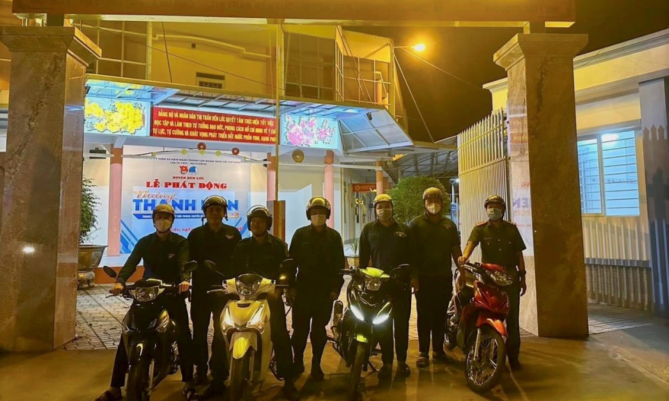 Công an huyện Bến Lức quyết tâm giữ vững an ninh trật tự ở địa bàn dân cư
