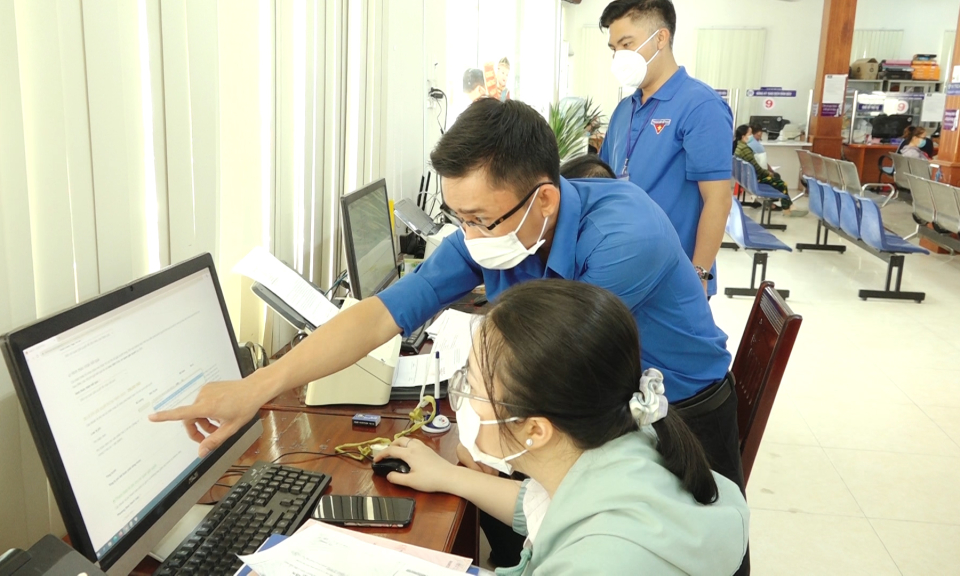 Đức Hòa hơn 32.300 hồ sơ có thực hiện số hóa trong giải quyết thủ tục hành chính