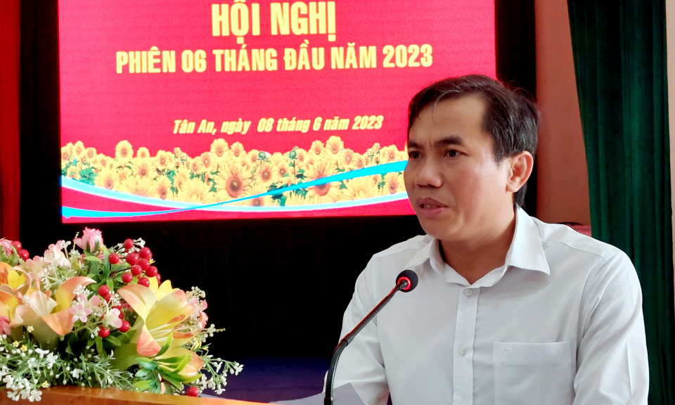 Đảng ủy Quân sự thành phố Tân An triển khai công tác 6 tháng cuối năm 2023