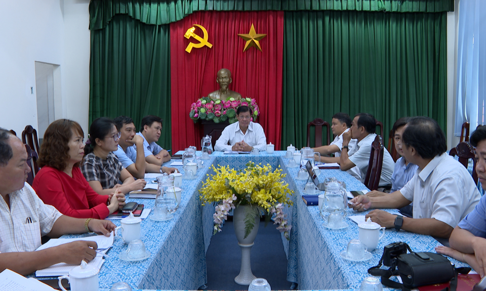 Triển khai tổ chức Lễ phát động Cuộc vận động “Cử tri hiến kế xây dựng quê hương Long An”