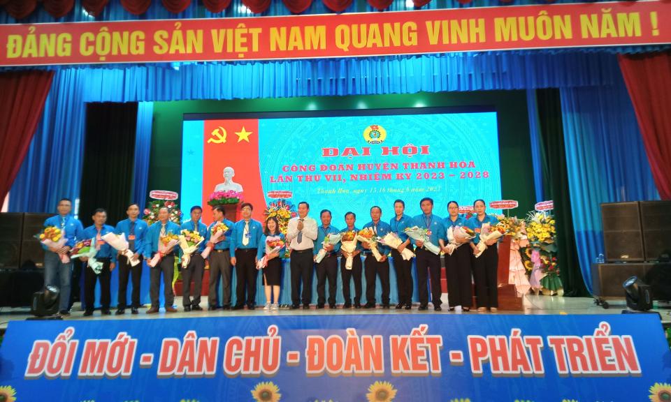 Thạnh Hóa: Đại hội Công đoàn huyện nhiệm kỳ 2023 - 2028