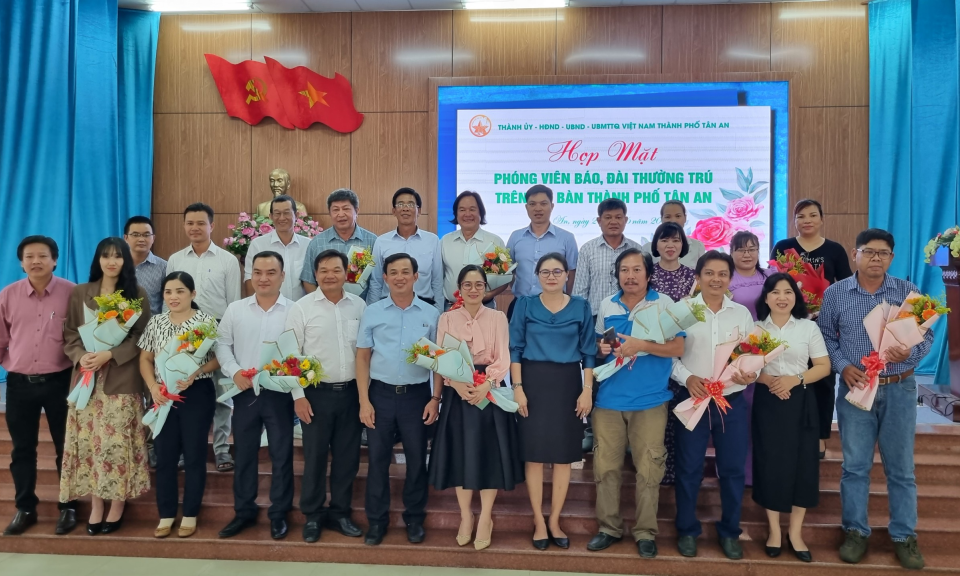 Thành phố Tân An họp mặt ngày Báo chí Cách mạng Việt Nam 21/6/2023