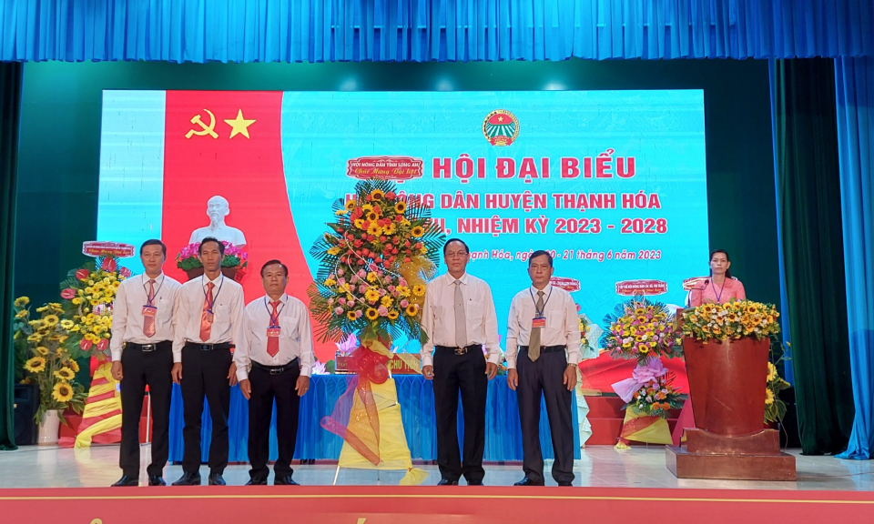 Đại hội Đại biểu Hội Nông dân huyện Thạnh Hóa lần thứ VII, nhiệm kỳ 2023 – 2028