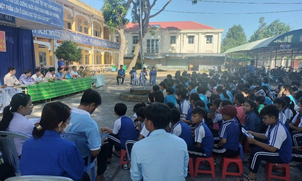 Tuyên truyền phòng, chống ma túy và tai nạn thương tích, đuối nước ở trẻ em