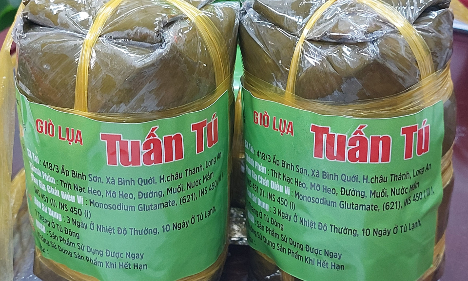 Huyện Châu Thành có thêm 5 sản phẩm được đánh giá, xếp hạng sản phẩm OCOP cấp huyện năm 2023