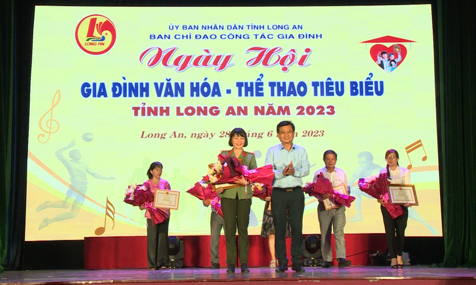 Ngày hội Gia đình văn hoá - thể thao tiêu biểu tỉnh Long An năm 2023