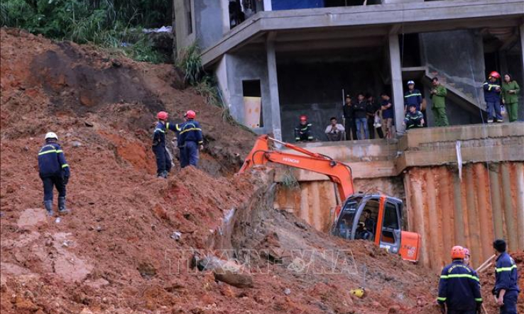 Sạt lở kinh hoàng tại Đà Lạt: Cứu được 5 người; tiếp tục công tác cứu hộ, cứu nạn