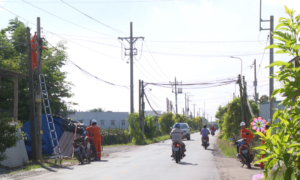 Điện lực Long An diễn tập ứng phó, phòng chống thiên tai và tìm kiếm cứu nạn năm 2023
