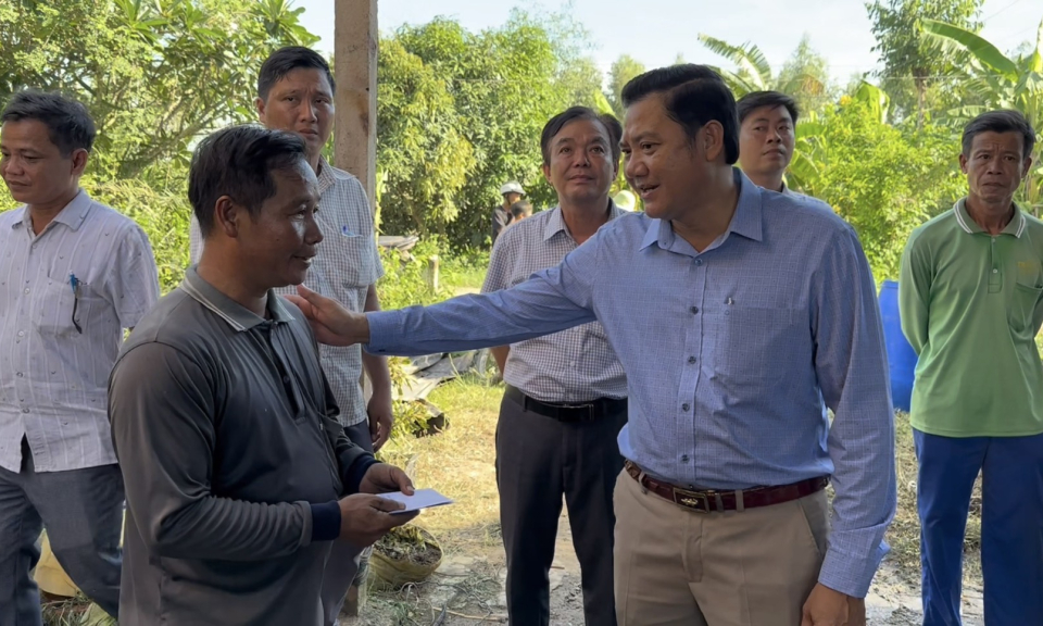 Hỏa hoạn thiêu rụi một căn nhà ở huyện Tân Hưng