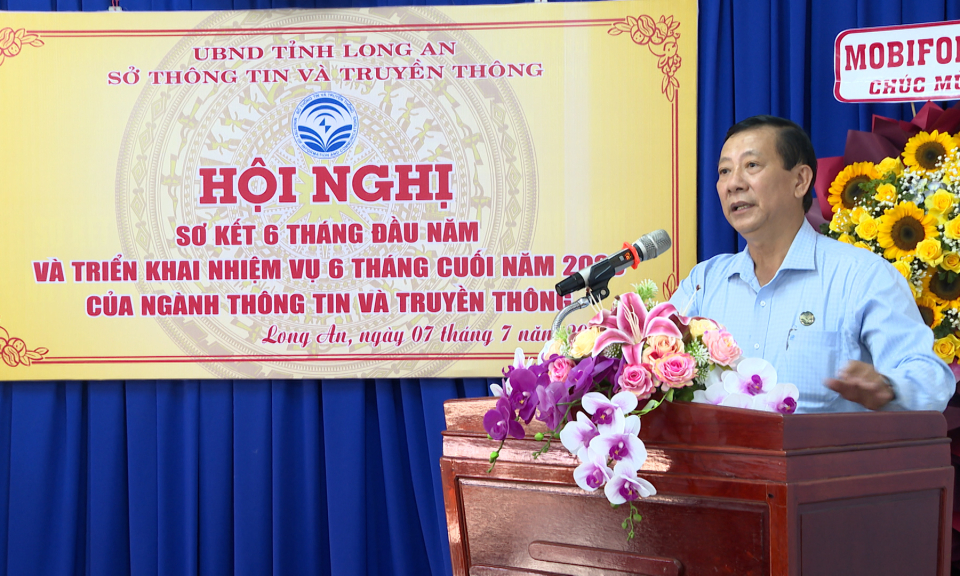 Sơ kết 6 tháng đầu năm và triển khai nhiệm vụ 6 tháng cuối năm 2023 ngành Thông tin và Truyền thông