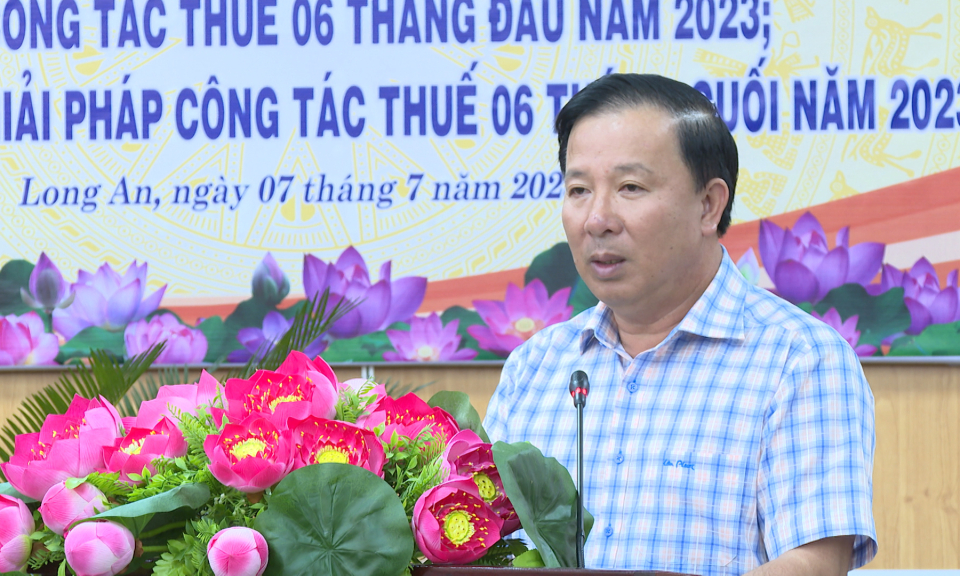 Tháo gỡ khó khăn, phấn đấu hoàn thành nhiệm vụ thu ngân sách Nhà nước năm 2023