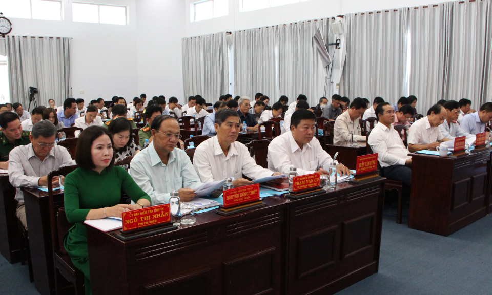 Hội nghị trực tuyến toàn quốc sơ kết công tác kiểm tra, giám sát của Đảng 6 tháng đầu năm 2023 