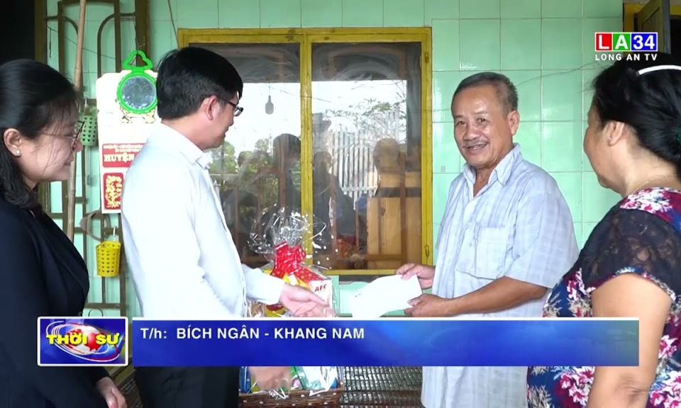 Lãnh đạo Đài Phát thanh & Truyền hình Long An thăm Mẹ Việt Nam anh hùng