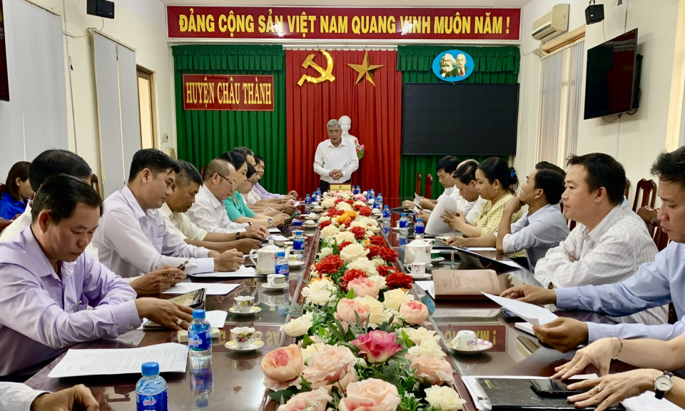 Châu Thành sơ kết kinh tế tập thể 06 tháng đầu năm