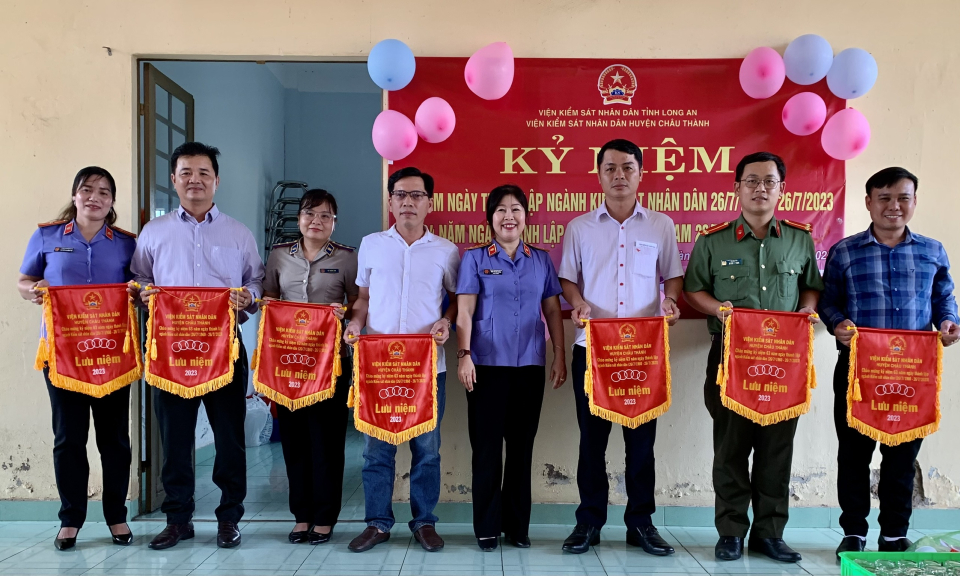 Châu Thành kỷ niệm 63 năm Ngày thành lập ngành Kiểm sát Nhân dân