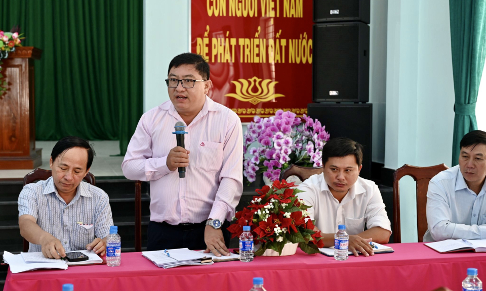 Bến Lức đối thoại chính sách giảm nghèo tại xã Thạnh Hòa