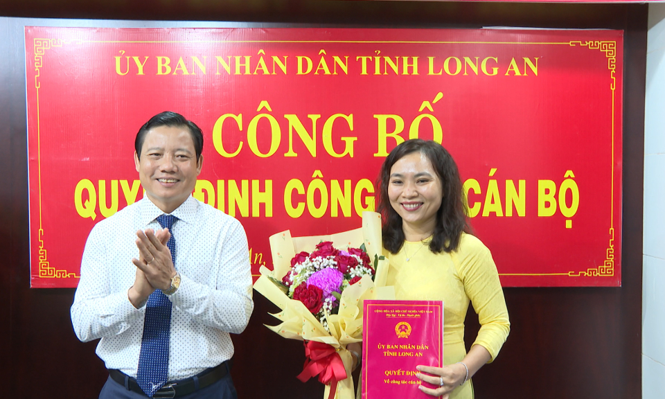 Bổ nhiệm Phó Giám đốc Sở Văn hóa - Thể thao và Du lịch