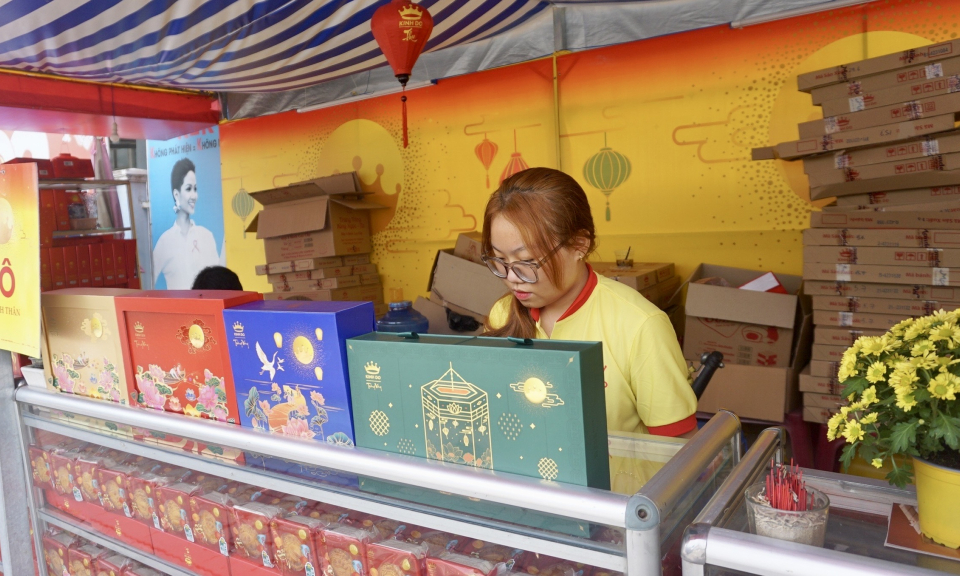 Bến Lức thị trường bánh trung thu năm 2023 bắt đầu khởi động
