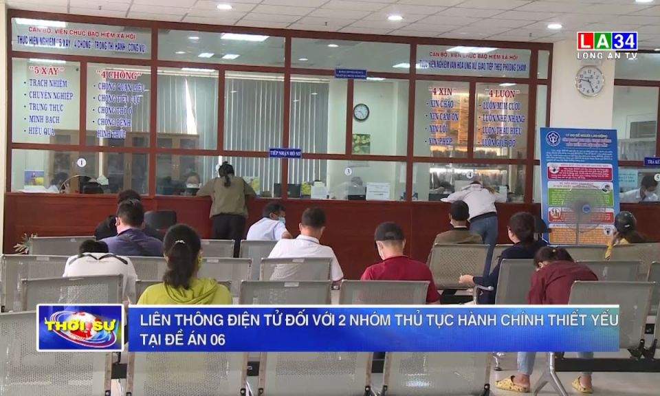 Liên thông điện tử đối với 2 nhóm thủ tục hành chính thiết yếu tại Đề án 06