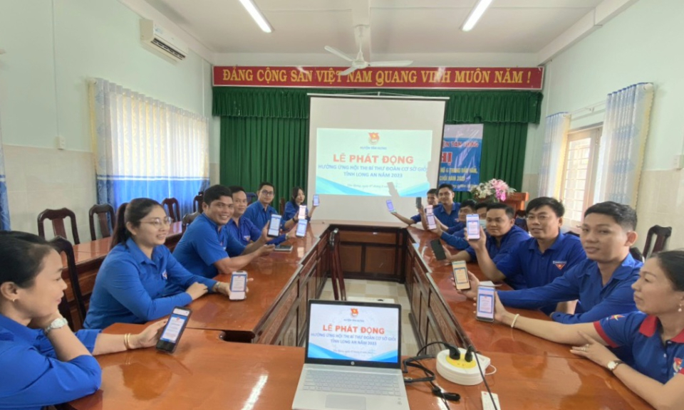 Huyện đoàn Tân Hưng phát động hưởng ứng Hội thi Bí thư Đoàn cơ sở giỏi 