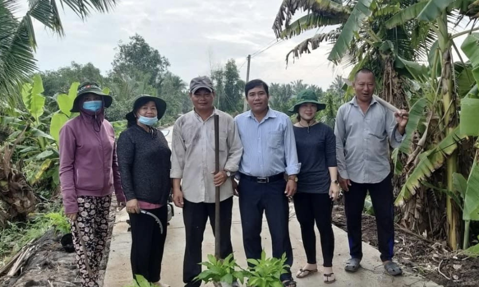 Bến Lức phát huy vai trò của hội viên, nông dân trong xây dựng nông thôn mới