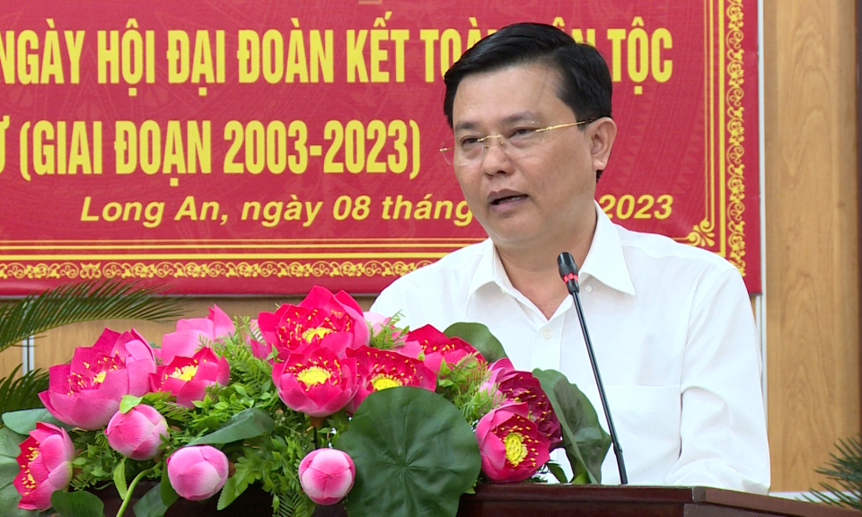 Hội nghị trực tuyến tổng kết 20 năm Ngày hội Đại đoàn kết toàn dân tộc