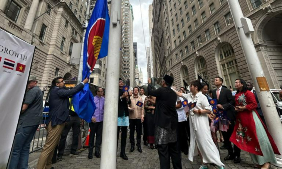 Lễ thượng cờ ASEAN tổ chức long trọng tại thành phố New York, Mỹ
