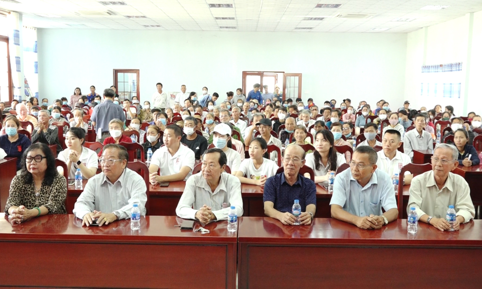 Đức Hòa họp mặt 62 năm ngày thảm họa da cam Việt Nam